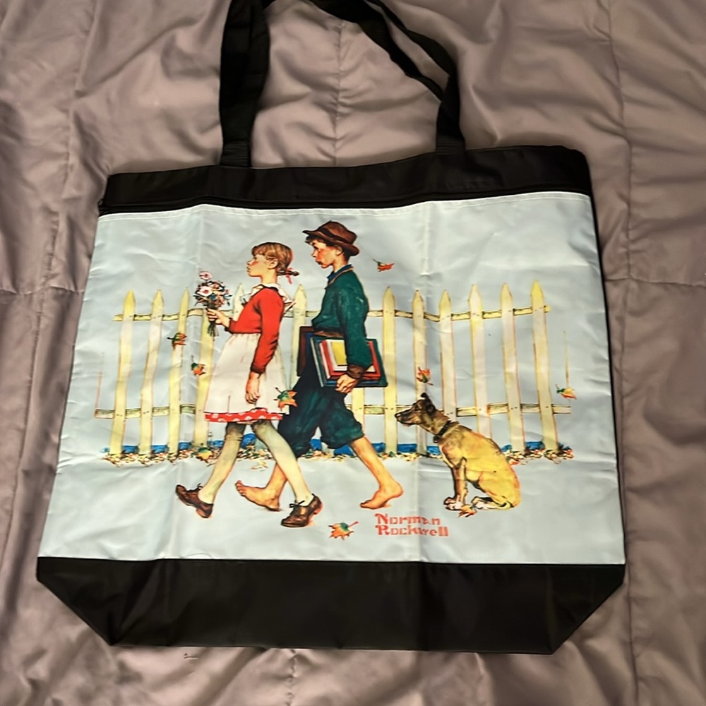 Norman Rockwell Tote Bag